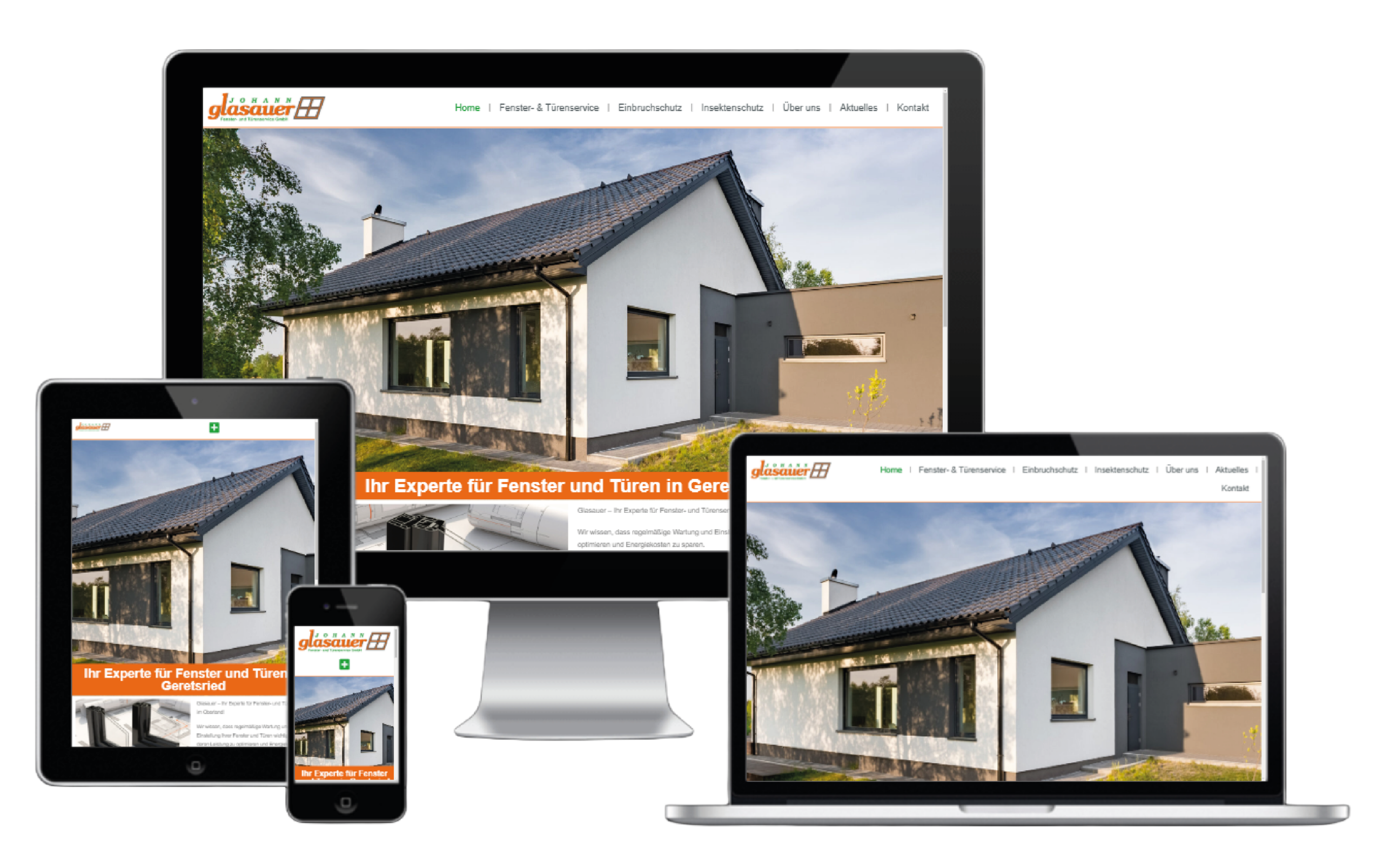 Glasauer GmbH Website in Geretsried – Professioneller Webauftritt inkl. SEO.